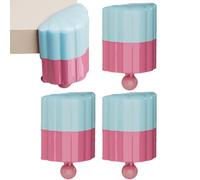 Clip protector de esquina de mesa, 4 piezas multifuncionales para el hogar, cubierta anticolisión, protectores de esquina para muebles, accesorio de protección de muebles, soporte para mantel