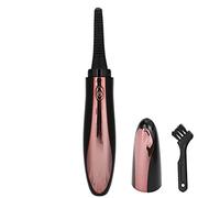 Clip que Se Encrespa de la Pestaña de Larga Duración, Rizador de Pestañas Eléctrico en Forma de Ojo en Forma Anti Escaldado Natural para las Mujeres(negro)