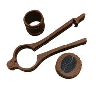 Clip Sellador De Bolsas De Café: Abrazadera Para Paquetes De Alimentos, Herramienta Para Sellar Refrigerios Y Café, Clip De Almacenamiento Flexible | Conservación De Productos Secos De Carne,