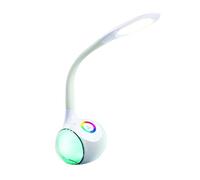 Clip Sonic Technology LIVOO TES159 - Lámpara LED HP Bluetooth para smartphone, color blanco