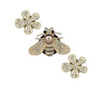 Clip Sortie Climatization, Asudaro Honeybee Air Vent Aromathérapie Clip Perle Fleur Air Vent Aromathérapie Diffuseur Avec Brillant Strass Voiture Désodorisant Vent Clip