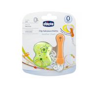Clip Sujetachupetes Verde Chicco