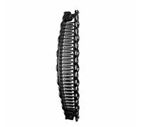 Clip tipo banana - Peine para cubierta de 15 cm, amplia aplicabilidad | Pasadores acrílicos de garra rizada con extremos giratorios, pinza para el pelo de cola de para peinar coletas, pelos finos