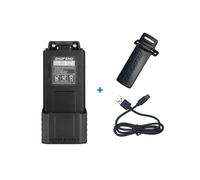 (Clip tipo C de batería 1P) Walkie Talkie serie BL-5 UV-5R Batería de iones de litio de gran capacidad