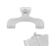 Clip Transparente para Libros, Portapáginas para Lectura Portapáginas Portátil Portapáginas para Libros Marcapáginas Accesorios de Lectura para Leer Enseñar y Fijar Manuscritos