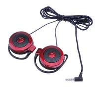 Clip Type Earphones | 3.5mm Ear Hook Stereo Headset | Wired Sports Earbuds | Los auriculares con gancho para la oreja de 3,5 mm cuentan con un diseño dinámico y orejeras de esponja para correr