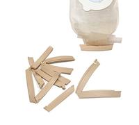 Clip universal para bolsa de ostomía, abrazaderas de bolsa escurridizables, cierre de cola Surefit, grado médico (30 piezas)