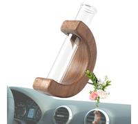 Clip Vase Fleur - Voiture Ventilation Plante Fraîche Décoration, Fixation Sûre Support Solide, Jardinière Breloque Élégante, Aération Parfum Fleur Plante, Support Fraîche Installation Rapide |