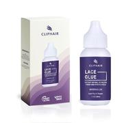 cliphair YOUR BEAUTY, YOUR STYLE Pegamento de encaje | Pegamento adhesivo invisible para pelucas | Adhesivo de reemplazo de cabello impermeable y resistente al aceite para encaje 1.3 Oz Blanco