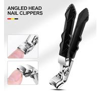 Clipmaster Pro Toenail Clippers, Cumuul Toenail Clippers For Seniors Thick Toenails, Cumulus Clipmaster Pro Nail Clipper, Cumuul Long Handled Stainless Steel Nail Clippers For Thick Nail (1PC)