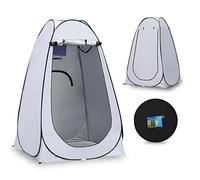 CLIPOP Tienda de Ducha Camping, Tienda de Campaña de Privacidad Antirayos UV Tienda de Vestuario con Ventana Bolsillo y Bolsa de Transporte