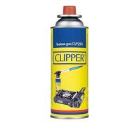 Clipper - Cartucho de 400ml de Gas Universal para Dispositivos de Fuego | Válvula GLP250 | Camping Gas, Estufas, Sopletes y Cocinas de Gas