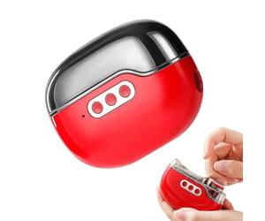 Clipper de clavos eléctricos, hojas recargables, herramienta de manicura 4 en 1, automática, dispositivo de modelado de corte | Fuerte deber con un ligero pulido para mujeres hombres