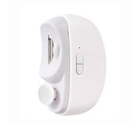 Clipper de uñas eléctrico, trimas de uñas eléctricas 2 velocidades, recortador de uñas automático Electric, USB recargable de clavos eléctricos, cortaúñas con luz LED y caja de almacenamiento de chips
