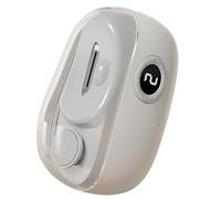 Clipper de uñas eléctrico - Trimmer de la uña | Manicura de uñas de los pies recargables USB | Normas tranquilas de 3 velocidades Recortadores con luz LED y almacenamiento de restos para viajes de cui