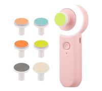 Clipper de uñas para niños pequeñas tablas de cortar de manicura para el cuidado de las uñas para los más pequeños juegos de amoladoras de uñas con luz LED y 6 cabezales de molienda, herramientas de