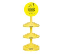 Clipper - Expositor Giratorio de 3 Niveles para Mecheros Clipper | Admite hasta 144 Encendedores Clipper CP11 o CP12