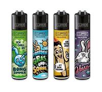 Clipper FFX 420 - Juego de 4 mecheros