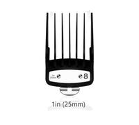 Clipper Guard, Compatible Con WAHL, Magic Clip, Senior, Legend | Peine guía profesional con clip metálico negro for cortapelos(25mm)