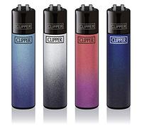 Clipper® Mecheros - Gradiente metálico - Juego de 4