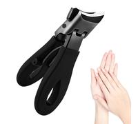 Clipper para uñas diagonales de mandíbula ancha - Terrimero para uñas curvadas | Tripper para uñas anchas, cortadores de uñas, cortes de uñas, uñas gruesas, cuidado fácil, cortador, cortador, puerto