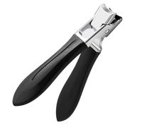 Clippers de uñas - Cortador de uñas de acero inoxidable | Clippers portátiles para uñas | Tijera antisalpicaduras Plenail | Herramienta de aseo ergonómica con amplia apertura de mandíbula