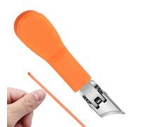 Clippers de uñas de acero inoxidable, cortaúñas para hombres - Mandíbula ancha que abre cortadoras de uñas,Mango largo sin cortadora de uñas para personas mayores