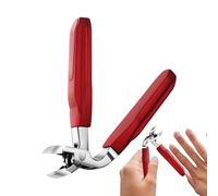 Clippers de uñas de dedo para uñas encarnadas, cortadoras de uñas curvadas - Cortador de uñas de mandíbula ancha con diseño antisalpicaduras - Cortador de uñas de uñas pesadas, Clippers de uñas