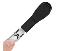 Clippers de uñas para hombre, cortaúñas de acero inoxidable - Gran mordaza de acero inoxidable con apertura de pinzas de uñas - Mango largo sin recortadora de uñas para personas mayores