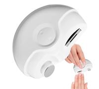 Clippers eléctricos de uñas: recortador recargable, dispositivo de pulido | 2 en 1 Diseño de almacenamiento de chatarra de corte y, herramienta de preparación portátil para