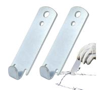 Clips - 2 x Clips Steel Twisters | Rustproof Multifunctional Fence, Ergonomic Twisting for Clips