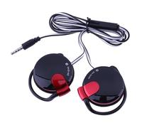 Clips auriculares con cable | Auriculares Over Ear de 3,5 mm para teléfono, compatible con teléfonos móviles para mujeres y hombres que corren, senderismo, ejercicio y vida diaria