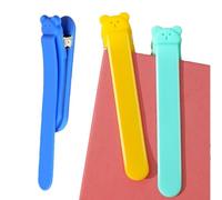 Clips Automáticos Para Marcapáginas: Marcapáginas Inteligentes De Silicona, Soporte De Página Flexible Para Libros, Lectura Y Toma De Notas | Accesorios De Libros Duraderos Para Estudiantes, Profesion