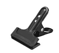 Clips De Abrazaderas Resorte Alta Resistencia, Archivo Clip Bisagra Metal Blanco Y Negro(1 pieces,Black)