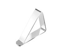 Clips de acero inoxidable para mantel dentados antideslizantes de varios tamaños (6 x 5,3 x 1,2 cm)