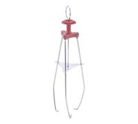Clips de agarre para placa caliente, pinza de placa de acero inoxidable, clips de placa caliente, soporte de clip de cuenco de diseño triangular, clips de elevación de placa caliente para hornos
