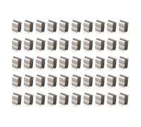 Clips de alambre para panel solar, 20 abrazaderas de cable de acero inoxidable para cableado fotovoltaico compatibles con 2 cables de 6 mm, material de grado de resorte para barco e instalación al