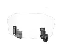 Clips De Alerón De Extensión Ajustables para Parabrisas De Motocicleta, De Metal, para para Versys 650 Kit de alerones(Clear)