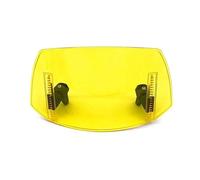Clips De Alerón De Extensión Ajustables para Parabrisas De Motocicleta, De Metal, para XL750 para Transalp XL 750 Kit de alerones(Yellow)