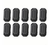 Clips de anillo de ferrita, 10 unidades para mejorar la integridad y reducción del cable, se adapta a varios tipos de cables