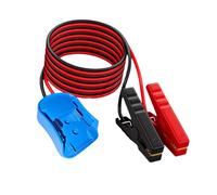 Clips de batería resistentes de 12 AWG para fuente de alimentación automotriz y uso al aire libre adaptador de fuente de alimentación al aire libre