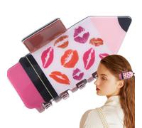 Clips de cabello de maestro, clips de cabello lápiz - Clip de garra de lápiz - Cute diadema para enfermera de graduación en el aula escolar con un agarre cómodo para el estilo diario