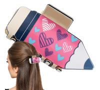 Clips de cabello de maestro, clips de cabello lápiz | Clips de cabello divertido a lápiz - Cute diadema para enfermera de graduación en el aula escolar con un agarre cómodo para el estilo diario