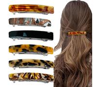 Clips de cabello y pasadores Pinzas de carey, damas, chicas y adolescentes