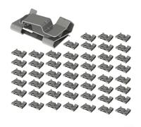 Clips de cable solar fotovoltaicos de acero inoxidable 304 estilo de púas 2050 piezas para cable organizado que sostiene en sistemas fotovoltaicos (50 piezas)