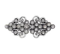 Clips De Cardigan 2 uds Vintage suéter remolino Clip capa Clips for capa Retro cárdigan Clip chal Collar cierre vestido broche for camisa Clip for mujer(D)