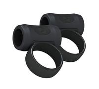 Clips De Control Baquetas Agarre Silicona Ergonómico Para Práctica Batería Empuñaduras Silicona Para Principiantes 2 Uds.