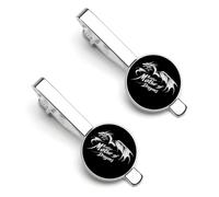 Clips de corbata de madre de dragones para hombre, para corbata, para regalos de boda, negocios, 5,5 x 2,2 cm, 5.5x2.2cm, aleación, No es una piedra preciosa