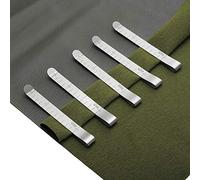 Clips de Costura,20 PCS Metal Pinzas Costura para Coser Acero Inoxidable Pinza para medir para acolchar, Fijar y marcar