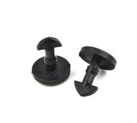 Clips de cubierta de barra de remolque para parachoques trasero para Discovery 2004-2013 y para Range para Rover Sport 2005-2013, repuesto de moldura de remolque, paquete de 10, plástico negro